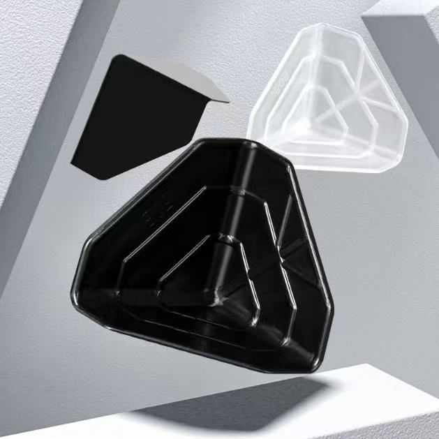 Tatlong panig na plastic na sulok na tagapagtanggol para sa mga karton